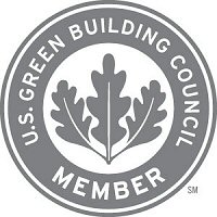 logo for the U.S. Green Building Council, the Leadership in Energy and Environmental Design (LEED) Green Building Rating System